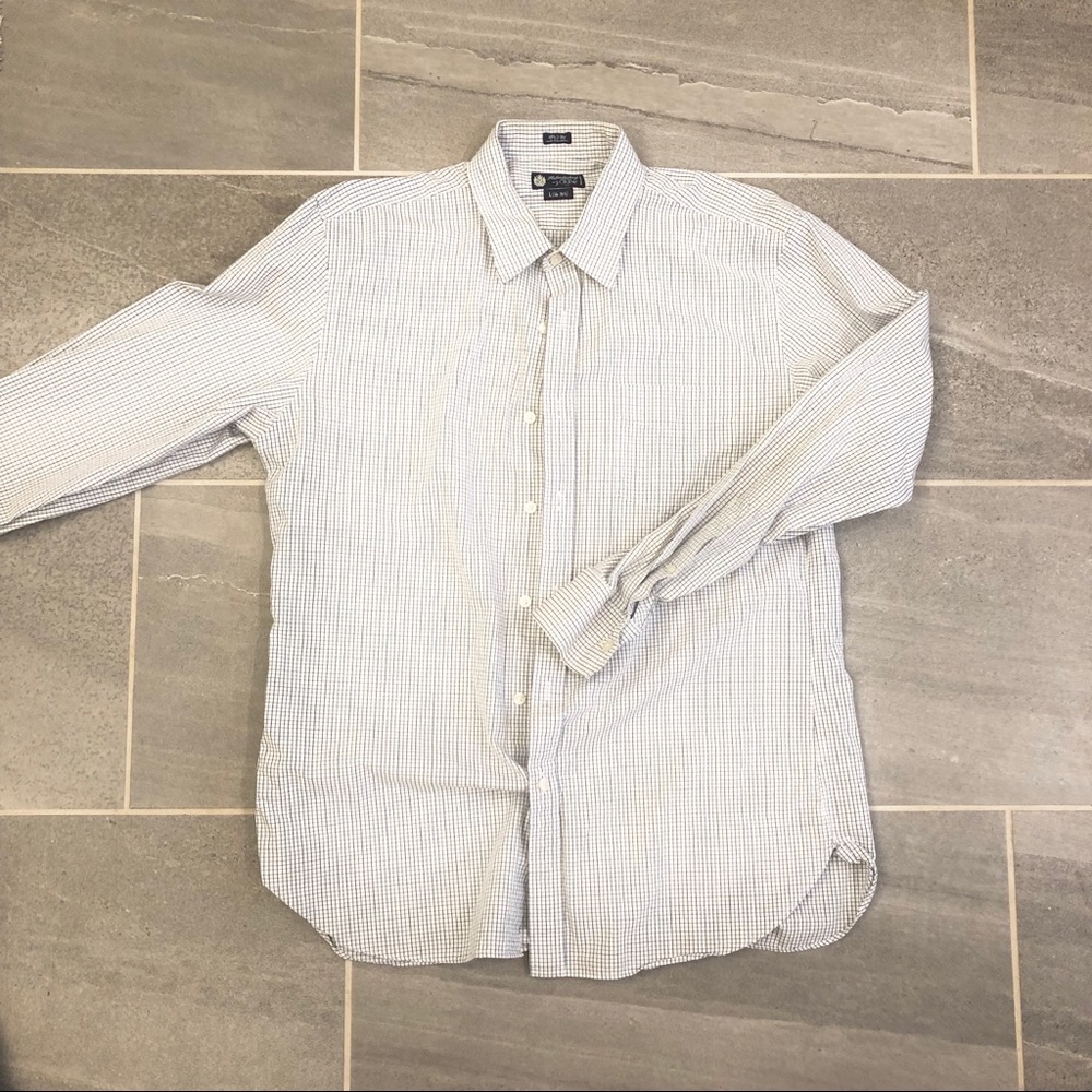 J crew striped button down